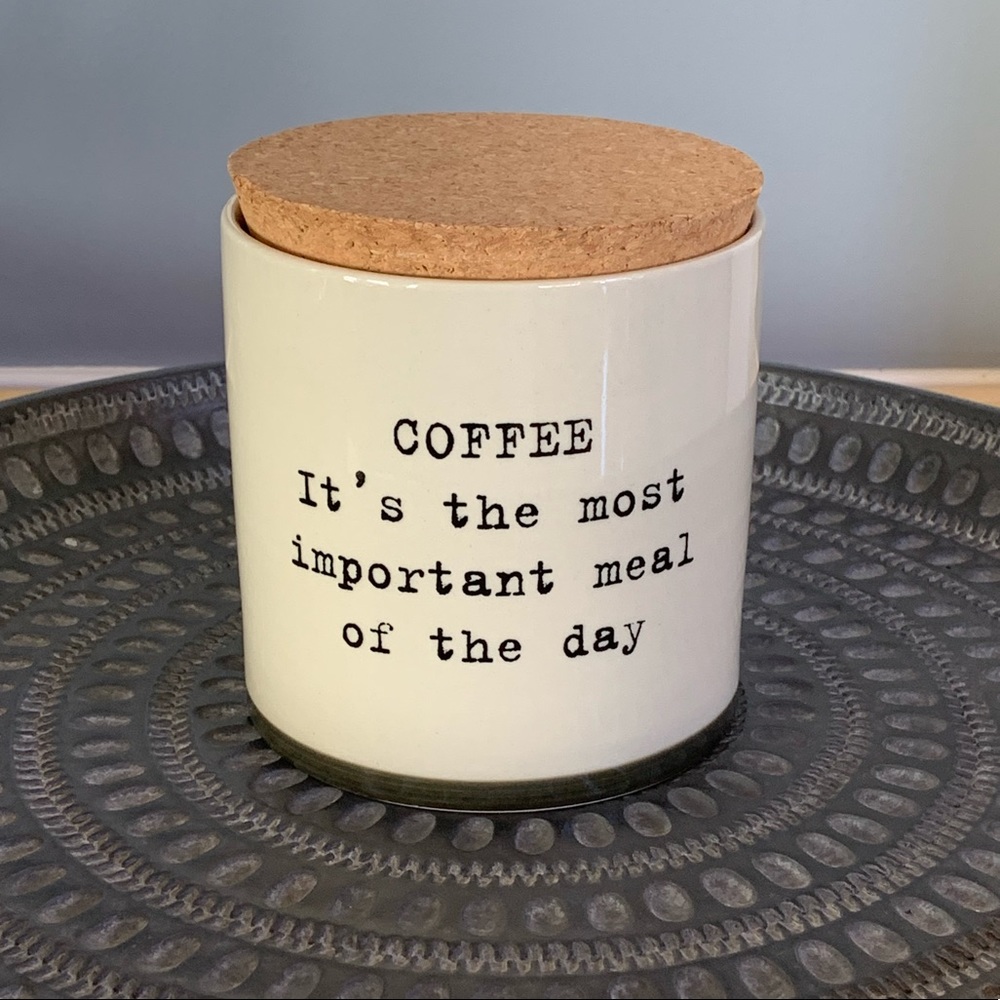 Countertop Storage Jar ☕️